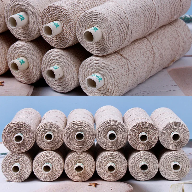 Cotton Candle Wick Material for DIY Aroma Smokeless Candles