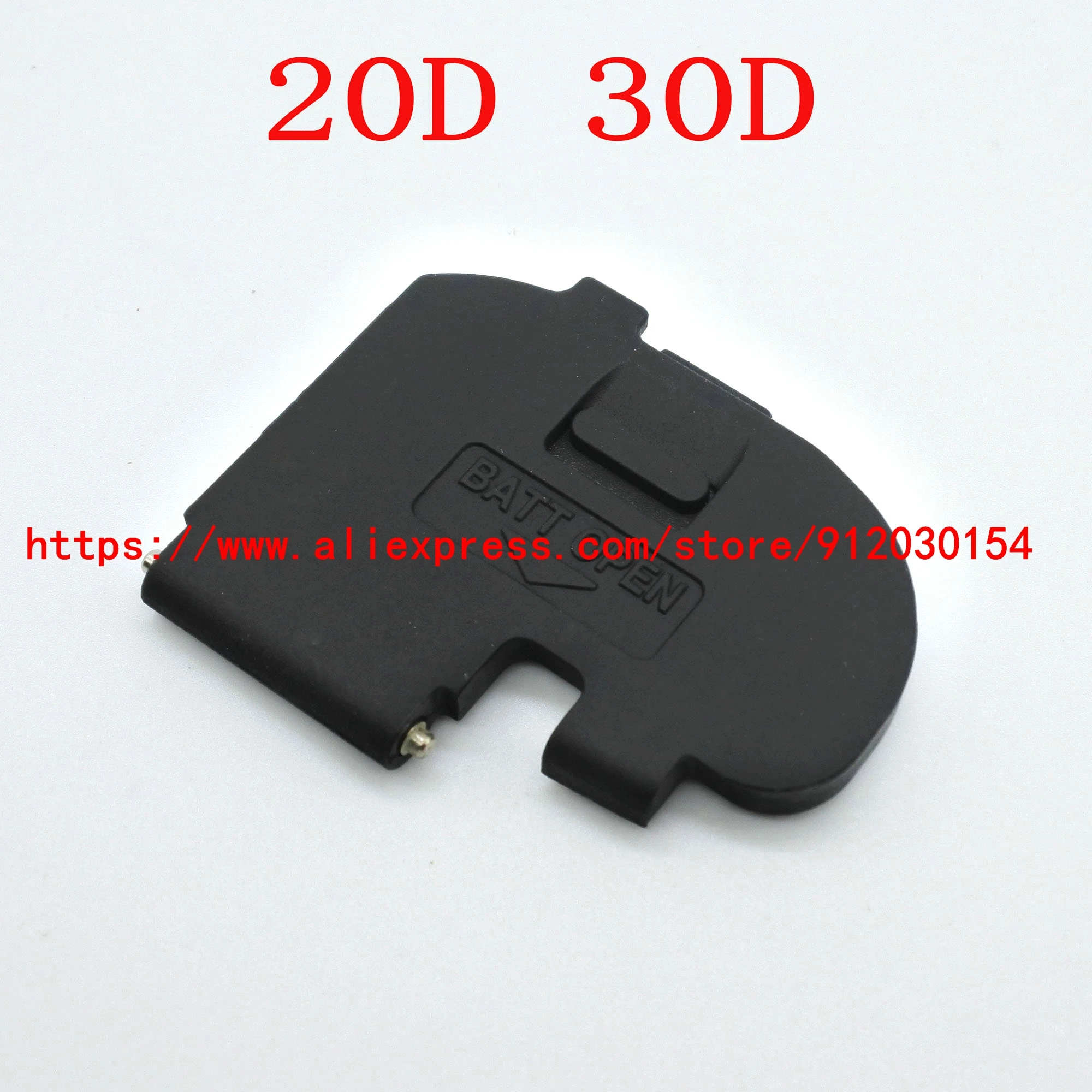 NEW Replacement Battery Cover Door For Canon EOS 20D & 30D Digital Cameras - Fix Loose Or Lost Cover