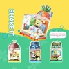Spongebob Building Blocks Patrick Star Krusty Krab Squidward Tentacles Room Model Bricks Set Desktop Ornaments Kids Toys Gifts 4
