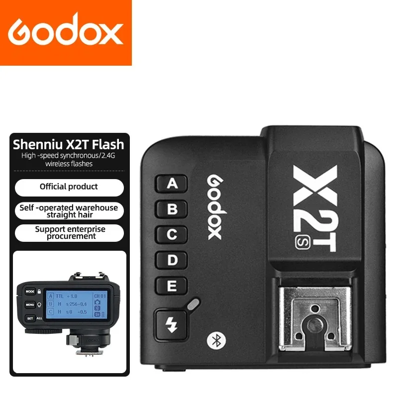 Trigger Flash Wireless Godox X2T-N Per Nikon - TTL, Bluetooth, HSS 1/8000s, 5 Gruppi - Foto 8