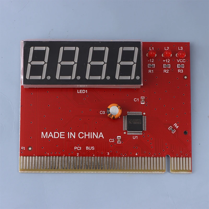 

Новый компьютер PCI-почтовые карты материнская плата светодиодный 4-значный диагностический тест ПК анализаторы