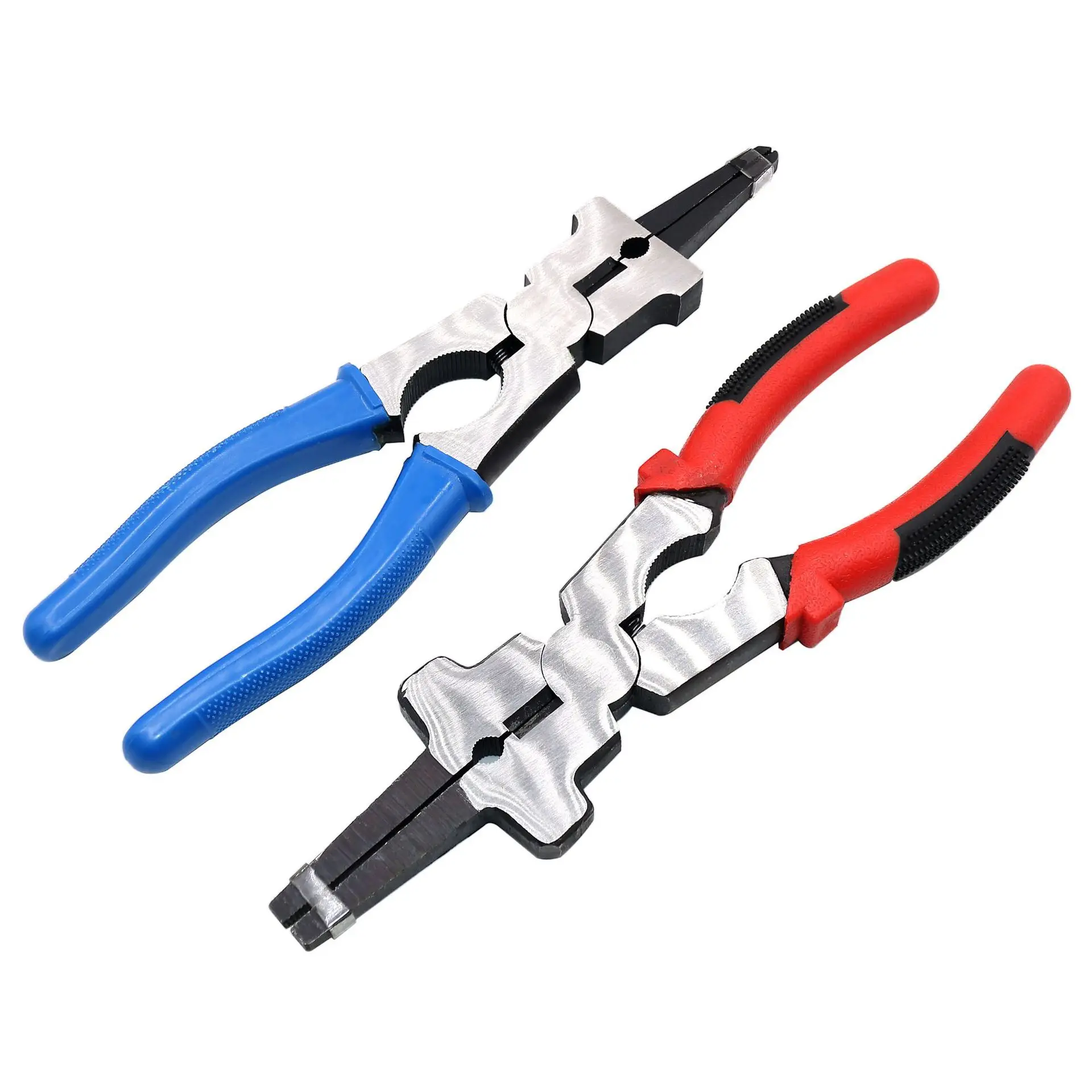 

Multi-Function Pliers 8 inch Flat Mouth Pincers MIG Welding Auxiliary Protective Wire Cutting Refined High Hardness Plier Tool
