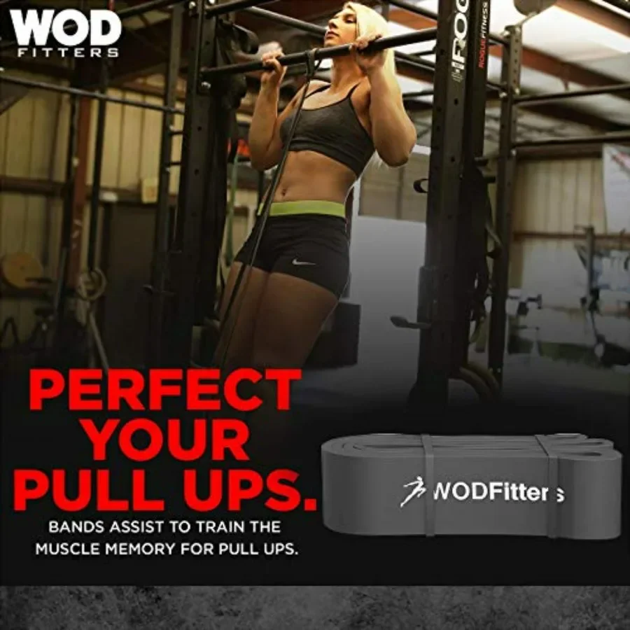 Pull Up Assistance Band for Stretching Mobility Workouts Warm Up Recovery Powerlifting Home Fitness and Exercise Ideal for Enha