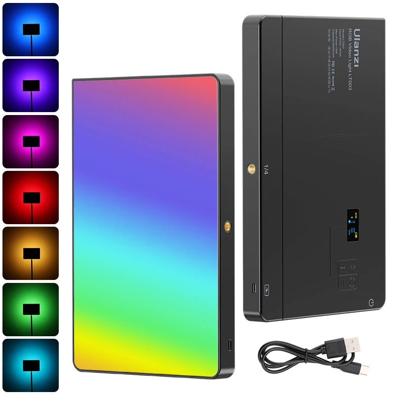 Ulanzi RGB LEDライト & 専用ソフトボックス Amazon.com : ULANZI