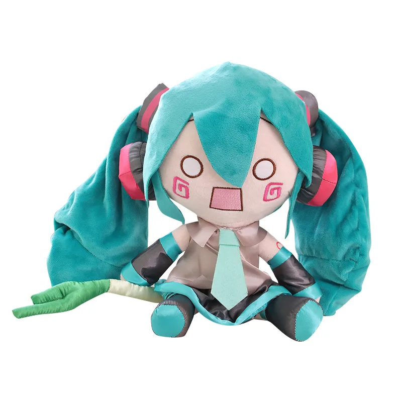 Charming Anime Hatsune Miku Spring Onion Plush Doll - Perfect Gift