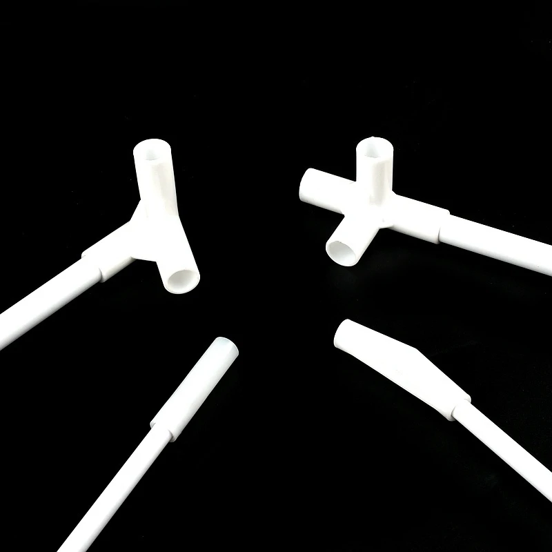 5~20PCS I.D 8/12/16/19mm ABS Plastic Adapter Hydroponic Frame Fittings  Wardrobe Connectors Shelf Mosquito Net Support DIY Joint