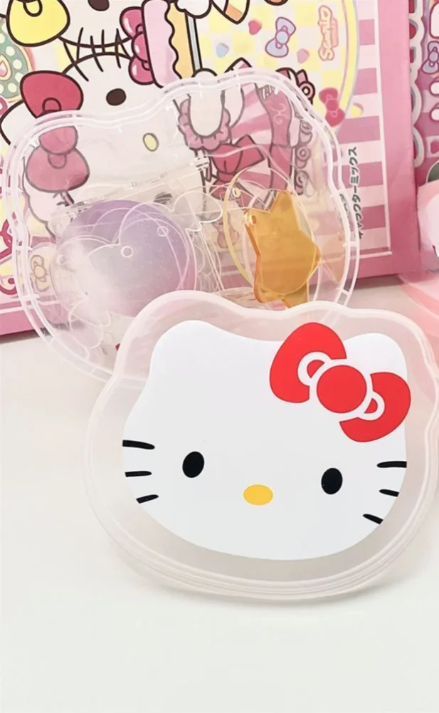 ハローキティ 取手付き フリーボックス フェアリー 妖精 ピンク ハローキティ 取手付き フリーボックス フェアリー 妖精 ピンク