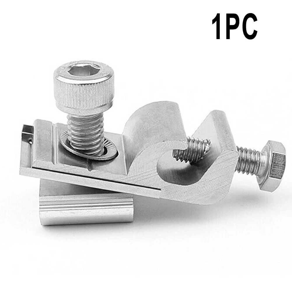 Solar Panel Clamps Brackets Mounting Fixing Ground Lugs Fasteners Photovoltaic Support Solar System Install Accessories solar panel clamps,solar panel brackets