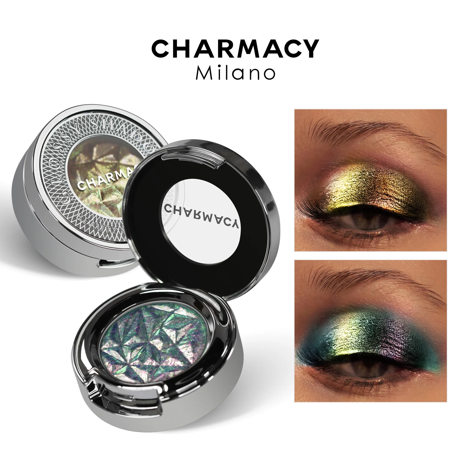 Charmacy 10 Colors Glitter Long Lasting Multichrome Chameleon