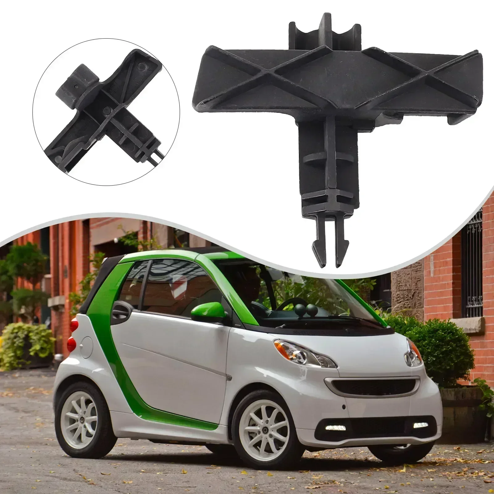 GNXfixt Serrature Cofano Per Smart Fortwo 451 2008-2012 - Set Di 2 Pezzi Originali - Foto 6