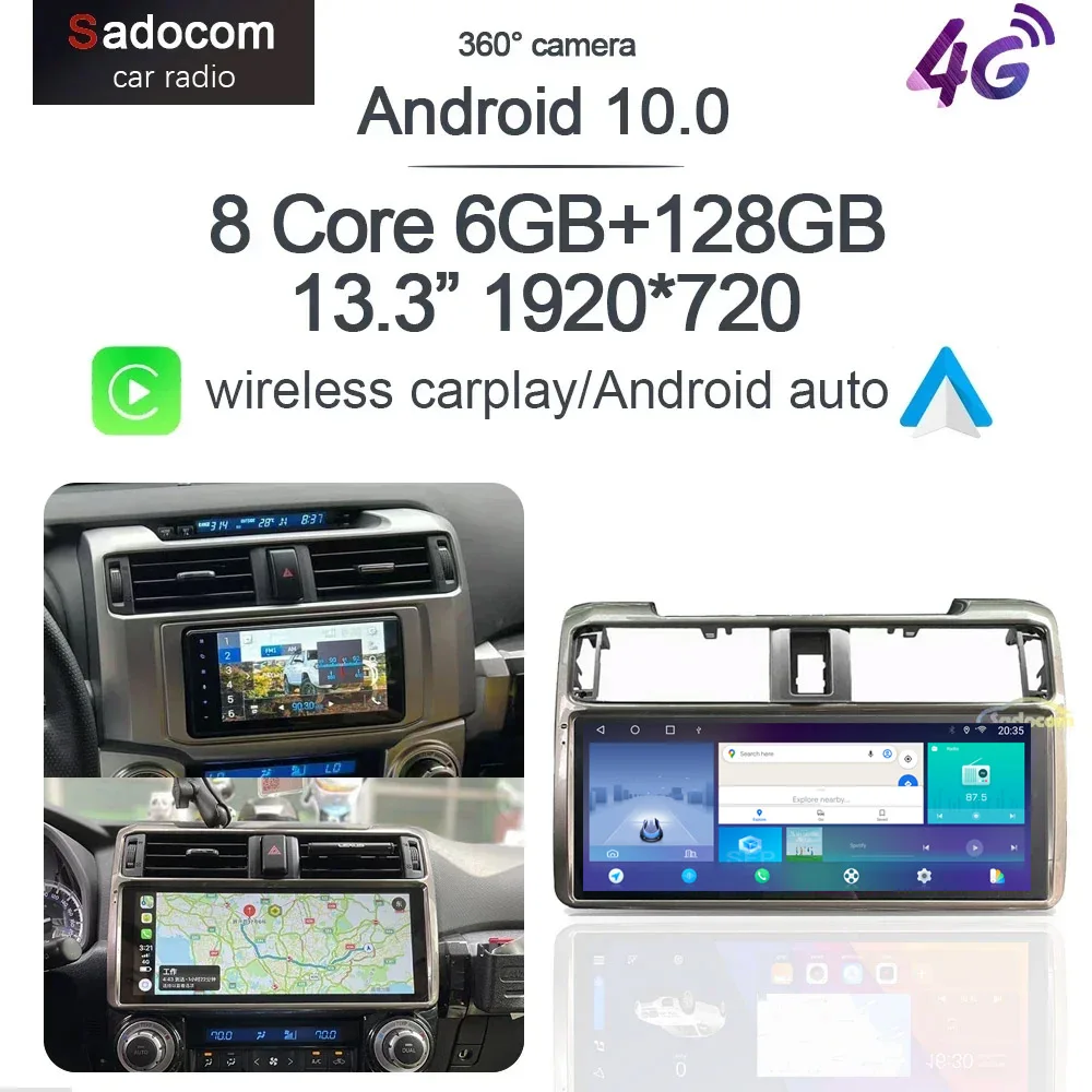 QLED 1920*720 Carplay 12,3 