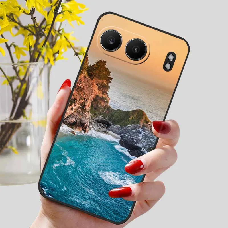 Luxurious Soft TPU Silicone Phone Cover - Beautiful Protective Back Shell