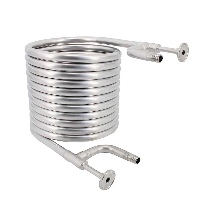 Pro Stainless Steel Counterflow (Coil in Coil) Wort Chiller 9.5M 1.5"TC