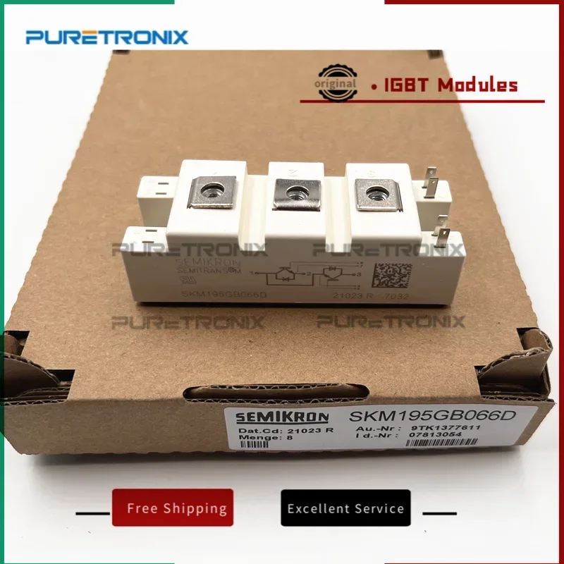 

SKM145GB066D SKM195GB066D IGBT Module