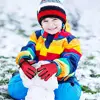 New Children Adult Winter Snow Warm Gloves Boy Girls Ski Snowboard Windproof Waterproof Thicken Keep Warm Winter Must 5
