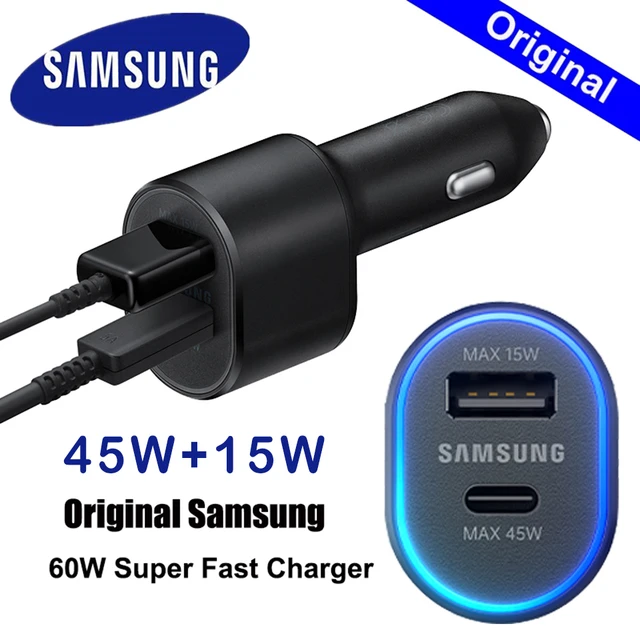 Samsung Type C Fast Charger Mobile Phone Charger - Original 60w Samsung  Super Fast - Aliexpress