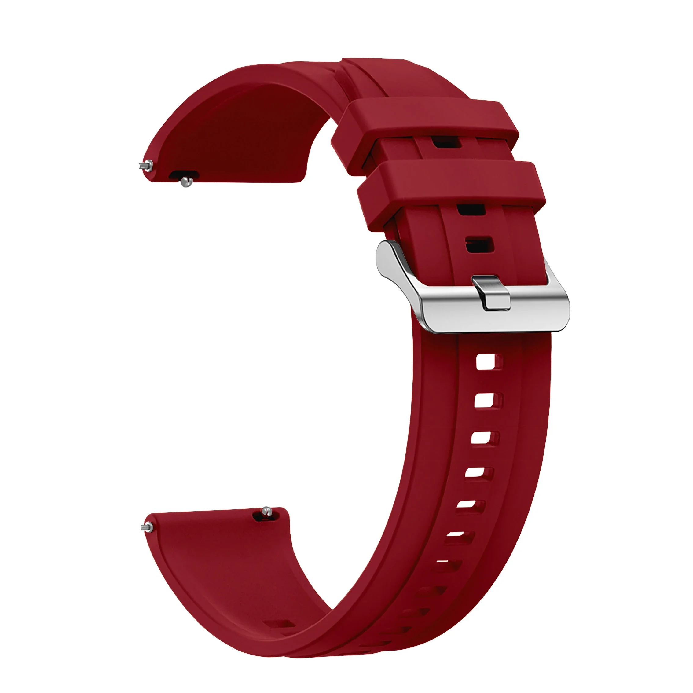 Official Sport Breathable Silicone Watch Band – Premium 22mm Strap