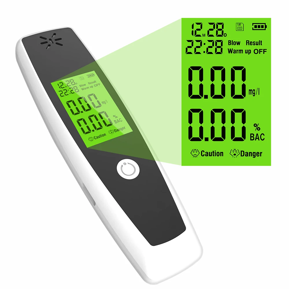 

Dienmern New DM178 Portable Digital Alcohol Breath Detector Alcohol Breath Monitor Alcohol Tester Liquid Crystal Sensor Tester