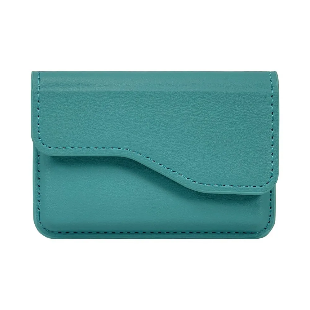 Sleek Magnetic PU Leather Flip Wallet & Card Holder