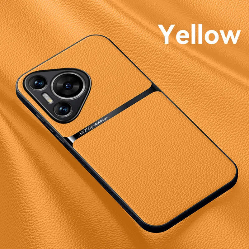 Luxury Shockproof Leather Magnetic Protective Phone Case Cover