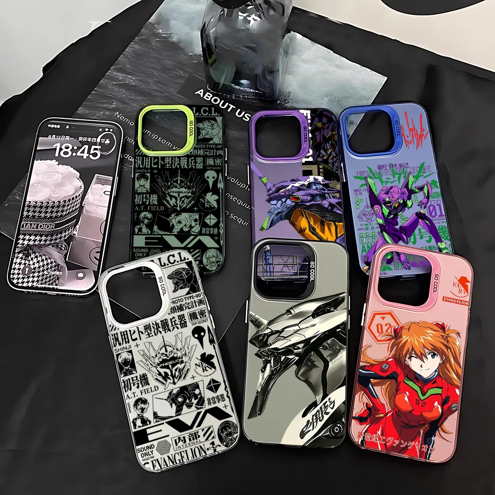 Japanese Mecha EVA Anti-Fall Matte Phone Case