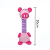 Indestructible Sound Squeaky Toys Animals Shape Pet Soft Plush Chew Molar Training Toy Puppy Bite Teeth Toys for Large Dogs 4