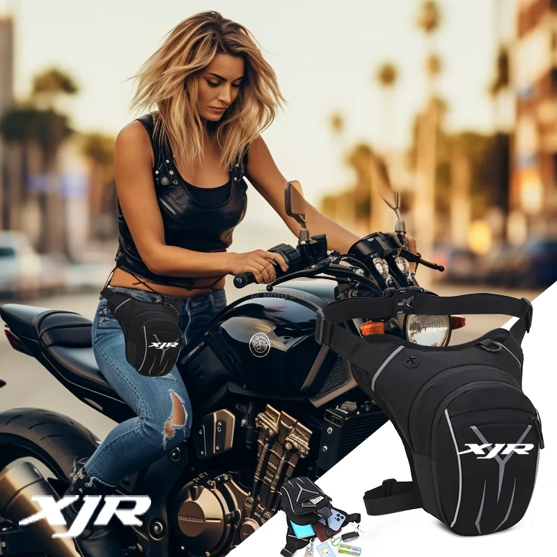 Per Yamaha Xjr1200 Xjr1300 Xjr 1200 1300 Moto Impermeabile Drop Vita Gamba Borsa Coscia Cintura Hip Bum Militare Tattico Viaggio