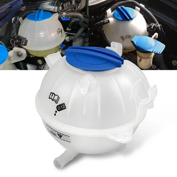 Engine Coolant Reservoir Expansion Tank with Cap For Audi A3 Q3 TT RS3 VW Beetle Eos Golf R GTI Jetta Passat CC Rabbit Tiguan 1