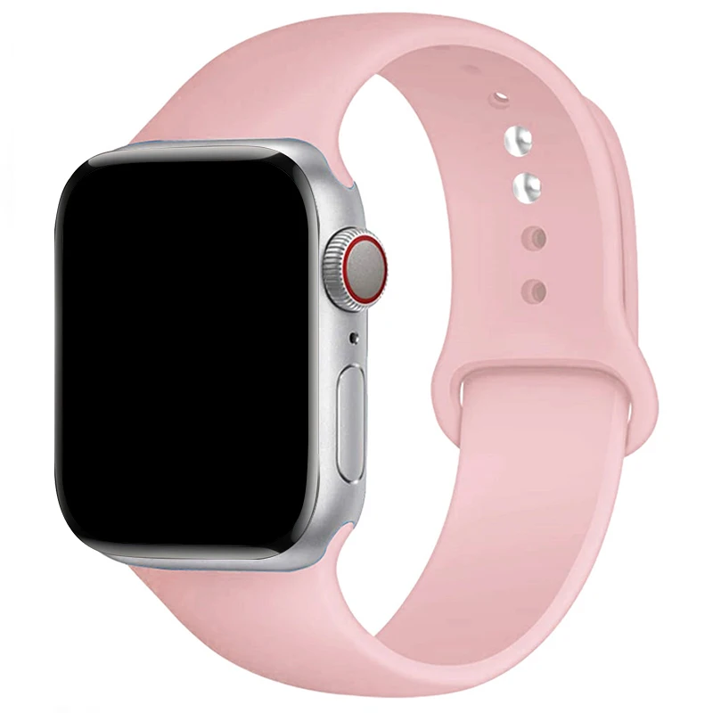 Premium Sports Silicone Band for Smartwatches - Durable & Comfortable Bracelet Strap