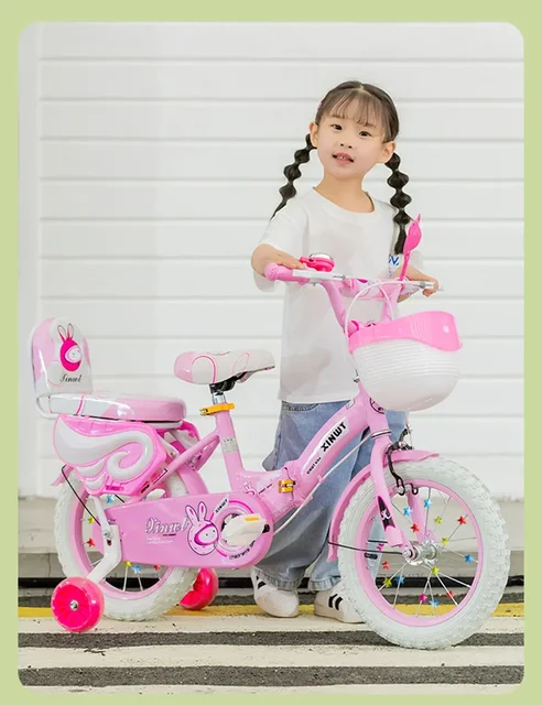 Wheel Baby Girl Bicycle For Year Old Rally Cute Pink Baby Cycle 12
