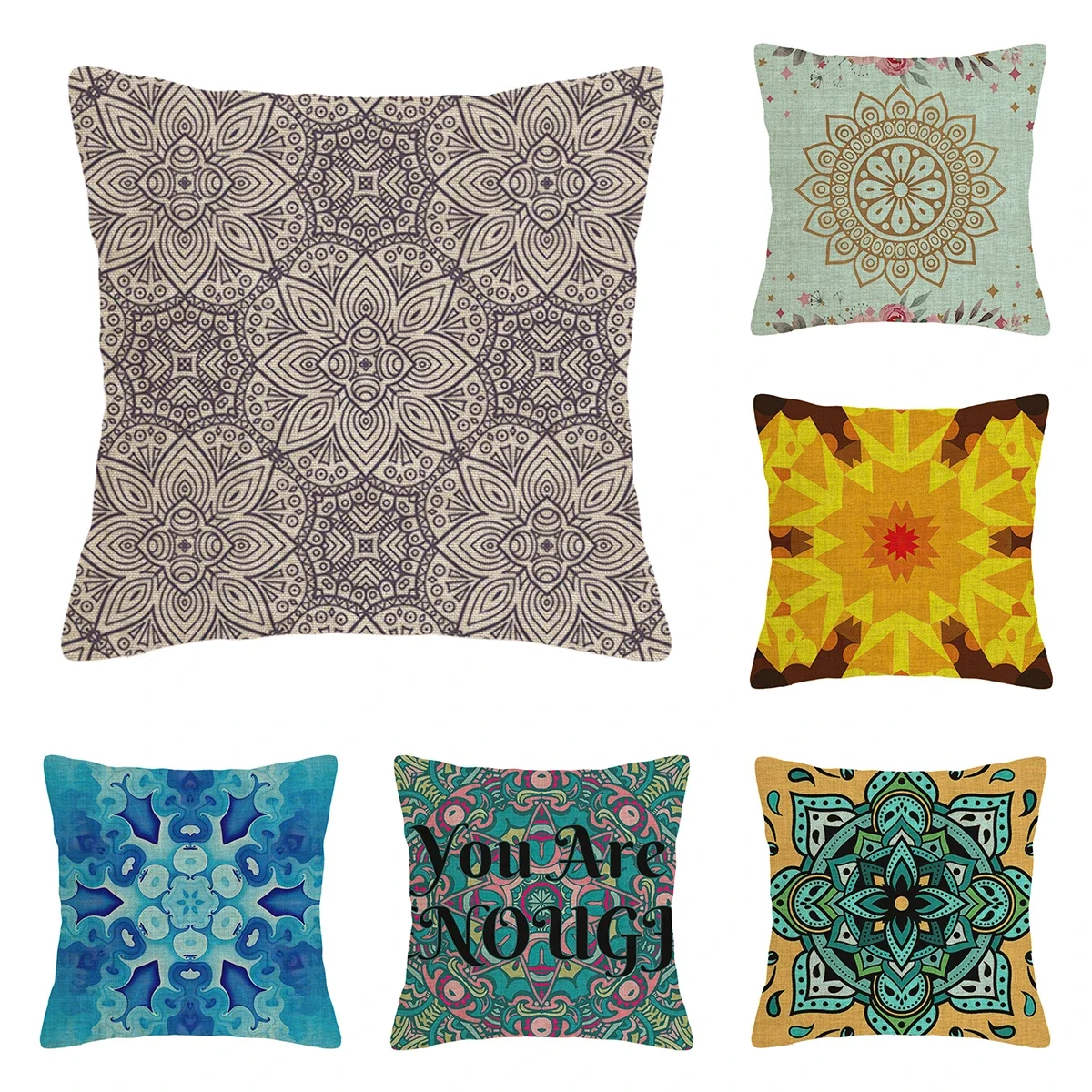 

Home living room modern decoration cushion decoration pillow cover 45*45cm 40x40cm 60x60cm 45x45cm Persian pattern 50x50cm boho
