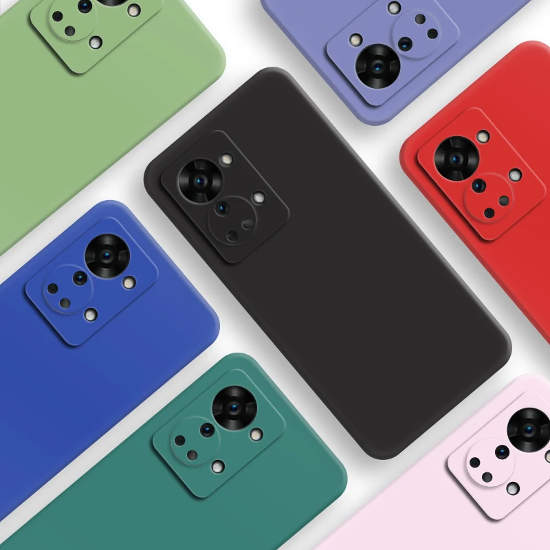 Per Oneplus Nord 2T Custodia Oneplus Nord 2T Cover 6.43 Pollici Paraurti In Silicone Liquido Originale Oneplus Nord 2T Ce 2 Lite Ace 10 9 Pro