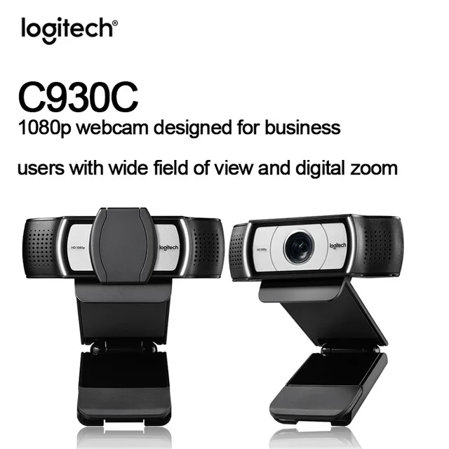 Webcam Logitech C922 Pro Stream New Original C920E C930C 1080P Camera for HD Video Calling Streaming Recording 720P at 60Fps