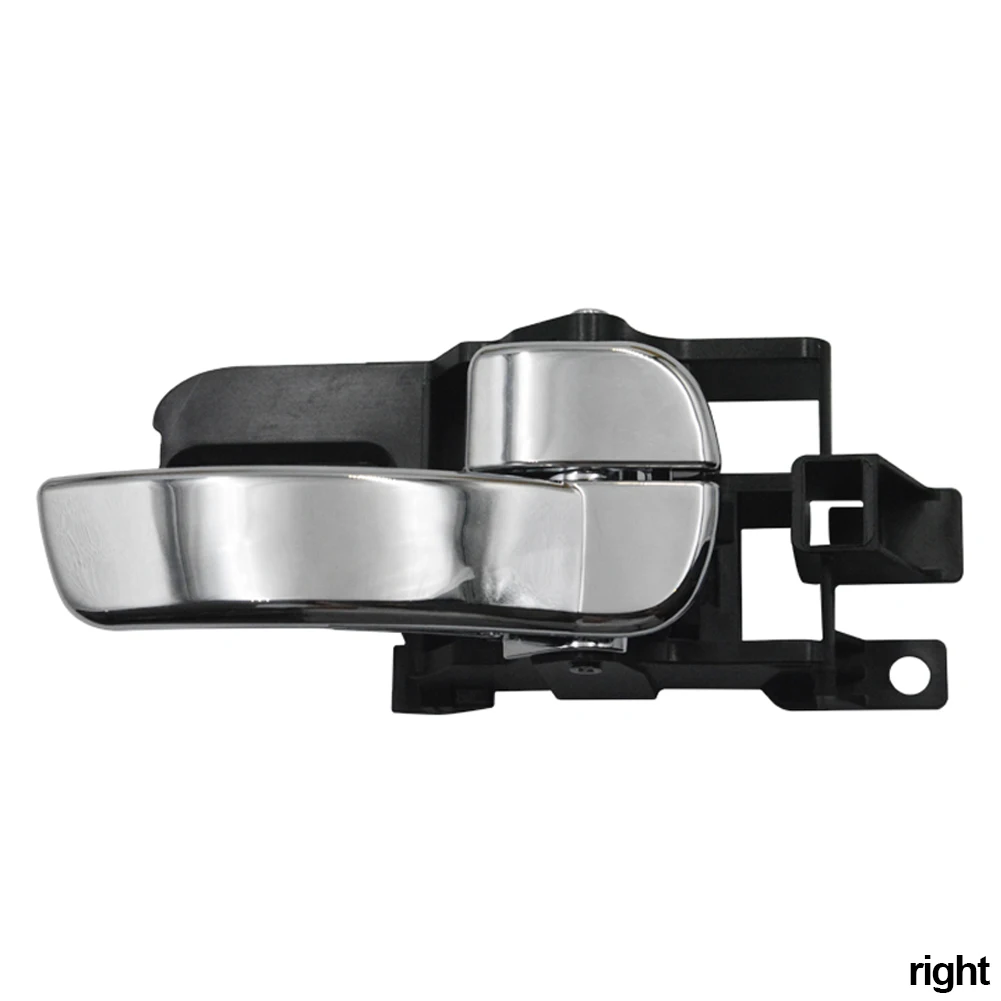 2pcs Left & Right Chrome Interior Door Handle 80671-jd00e Fits For Nissan  Qashqai 2004-2007