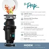 Series Disposer 1/2 Horsepower Continuous Feed Garbage Disposal featuring Fast Track Technology, Power Cord Included 3