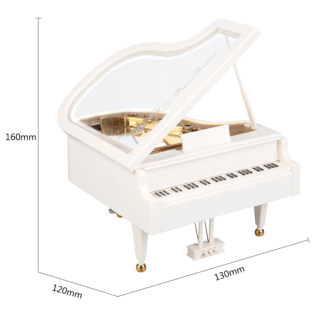 Dancing Ballerina Music Box Piano Musical Box for Birthday Wedding Gift