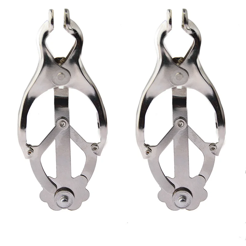 Medical Themed Toys Sex Products Body Massager Electric Shock Nipple Clamps Accessories Breast Labia Clip Flirting For Women Men
