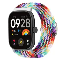 Breathable Nylon Sport Watchband - Replacement Strap Bracelet Accessory for Redmi Watch 4 (Colorful)