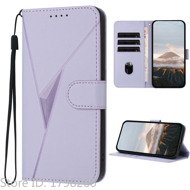 Luxury Pattern Flower Leather Phone Case - Flip Cover Wallet with Card Holder