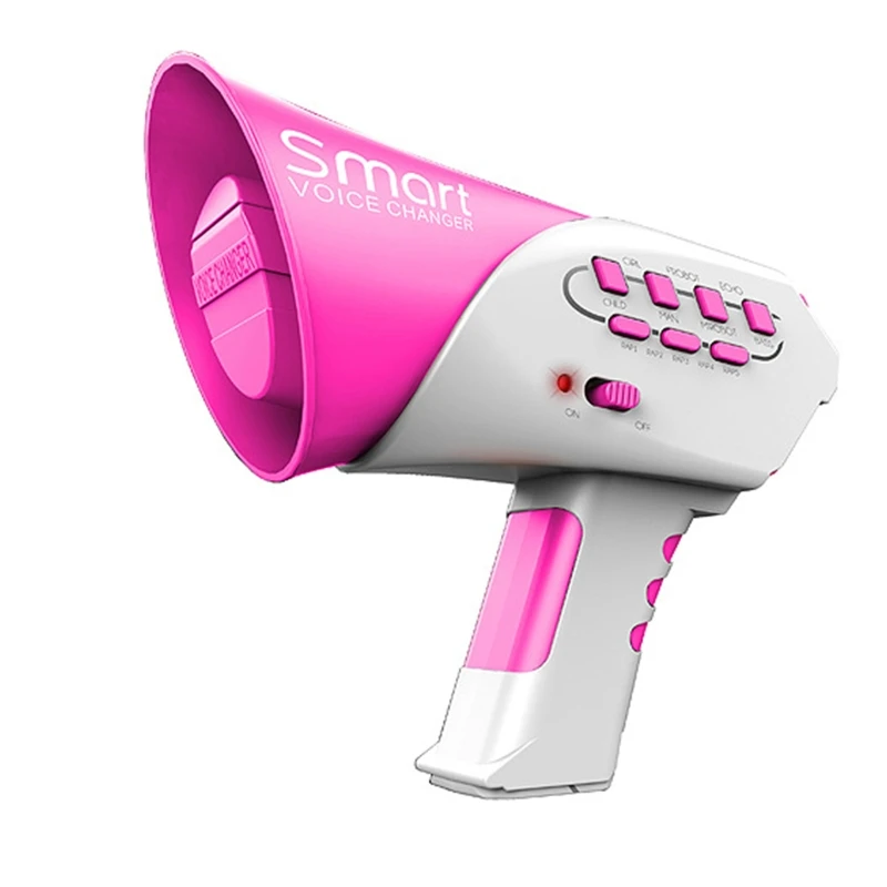 Children’s Voice Changer Loudspeaker Toy Electric Megaphone Roleplay Prank Props Kid Electronic Gift Xmas Party top quality 5