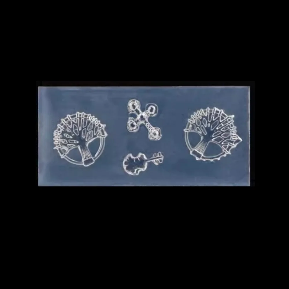 Nailart Squirrel Silicone Mold 3D Carving Silica Gel Template 2