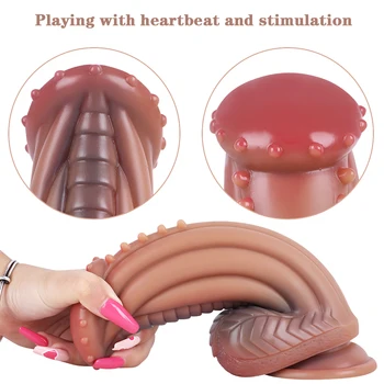 Realistic Penis Huge Dildos for Women Monster Dildo Lesbian Big Dick Females Masturbation Sex Tools Adult Erotic Sex Toys Shop 4
