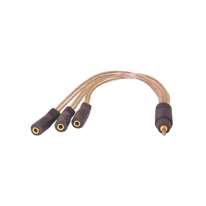 3 5 мм стерео штекер/3x гнездо до + 1 кабель POWERMASTER | Электроника