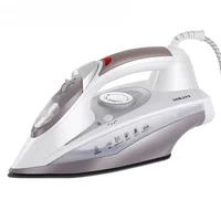Easy Compact Steam Iron,2000W Advance Steam Iron For Clothes,5 Temperature Settings,Nonstick Soleplate,Self-Cleaning,Anti-Drip 1