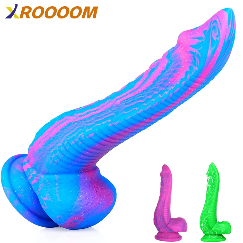 

Realistic Dildo with Suction Cup, Silicone Tentacle Dildo Huge Thick Anal Plug Monster Dildos Prostate Massager Adult Sex Toy