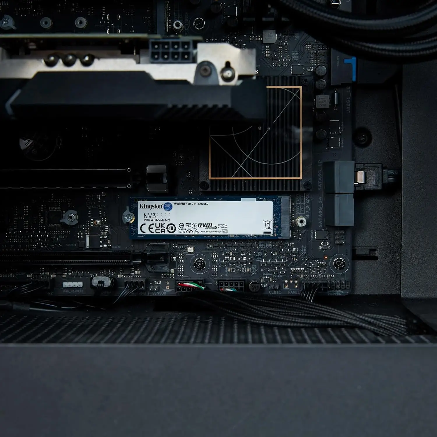 キングストン NV3 SSD NVMe PCIe Gen4.0x4 ソリッドステートドライブ M