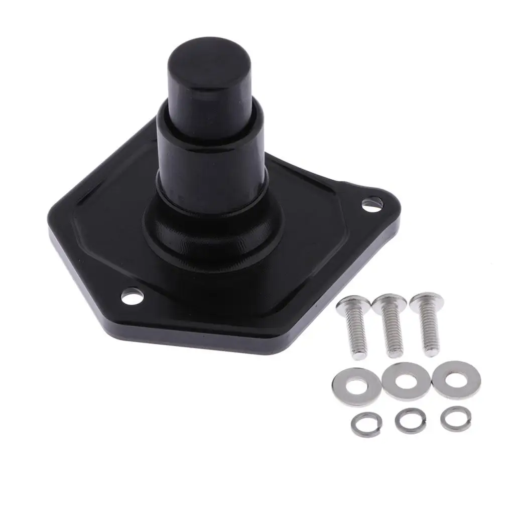 

Black Solenoid Cover Push Button Starter for Twin cam '91-'17