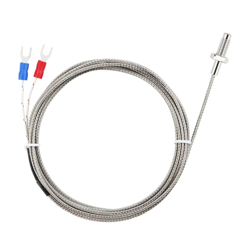 

screw thermocouple K-type m6/m8 screw thermocouple temperature sensing wire temperature controller sensor