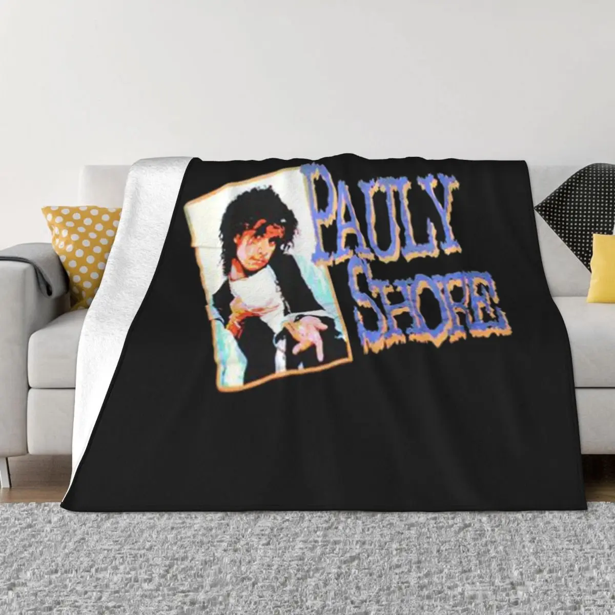 Find 1992 Pauly Shore Vintage Encino Man Era MTV VJ Classic 80-е + 90-е поп-культура нео-хиппи гранж знаковая одеяло