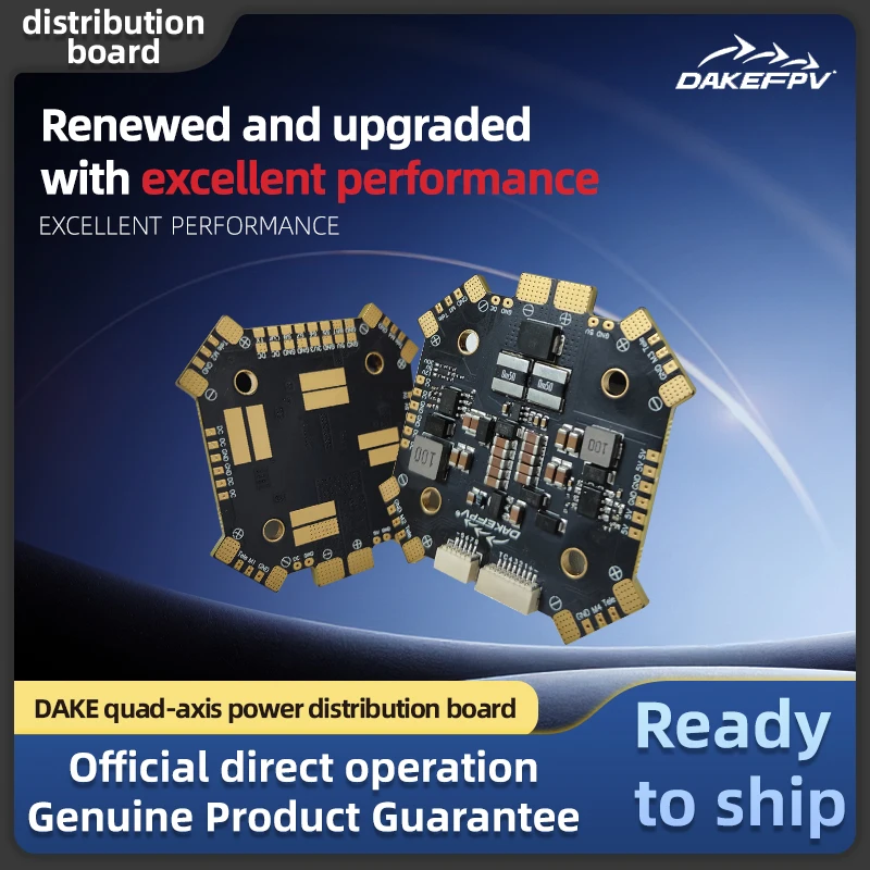 ESC 35A/45A Monomère et Panneau de Distribution pour Drone FPV